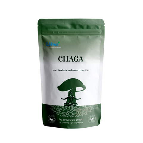 Chaga Mushroom Capsules - 60 Capsules