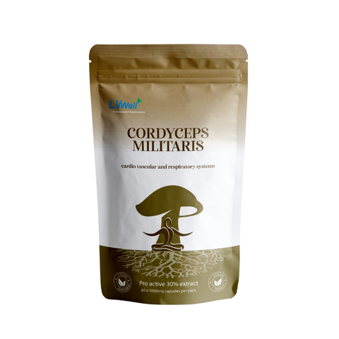 Cordyceps Militaris Mushroom Capsules - 60 Capsules